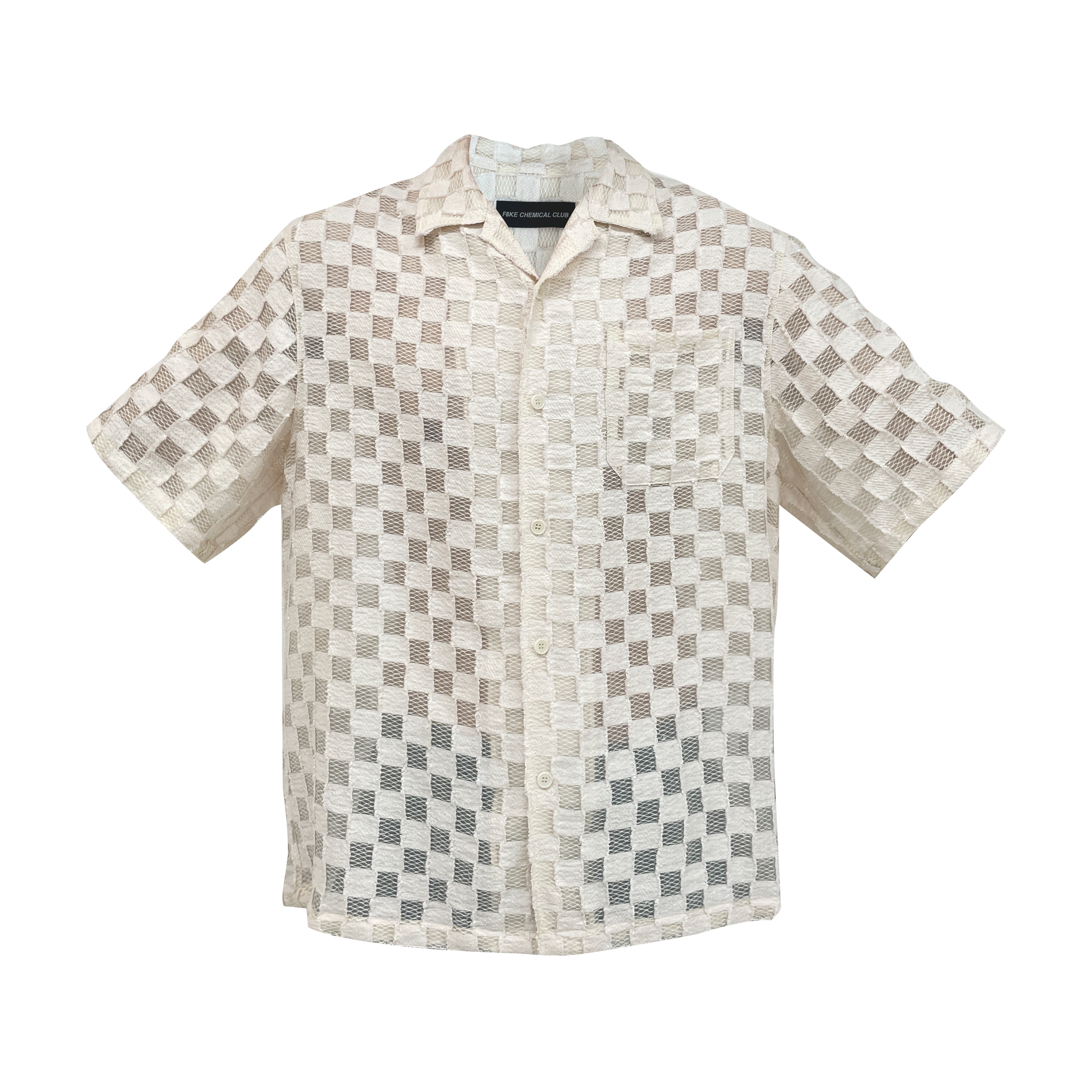 Checker Shirt Ivory